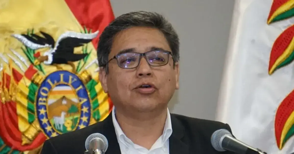 Vocero presidencial, José Luis Gálvez, en conferencia del jueves.