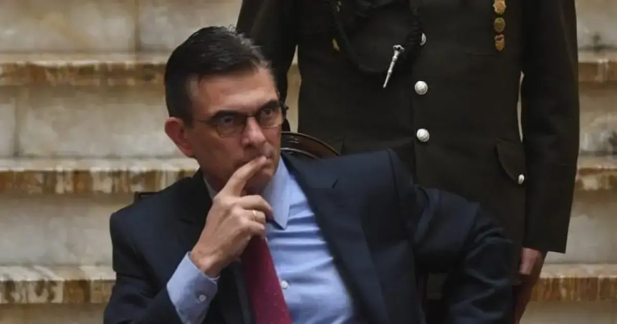 Rodrigo Paz en el Palacio Quemado.