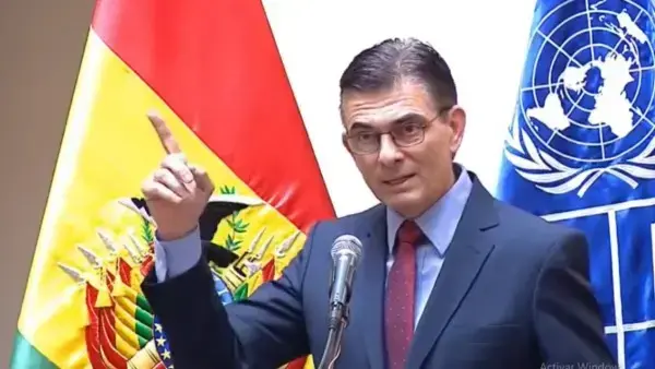 Rodrigo Paz advierte cárcel para quienes intenten destruir la democracia. Foto: Captura de video