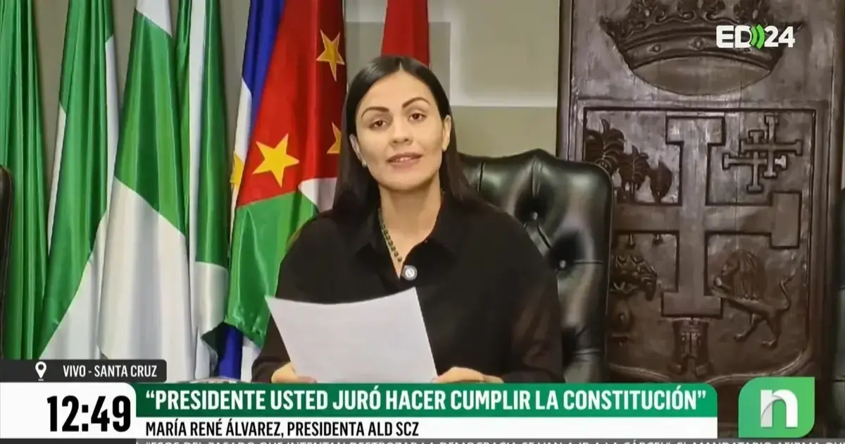 María René Álvarez, presidenta de la ALD de Santa Cruz