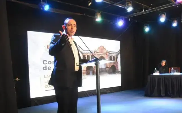 El alcalde de La Paz, César Dockweiler.