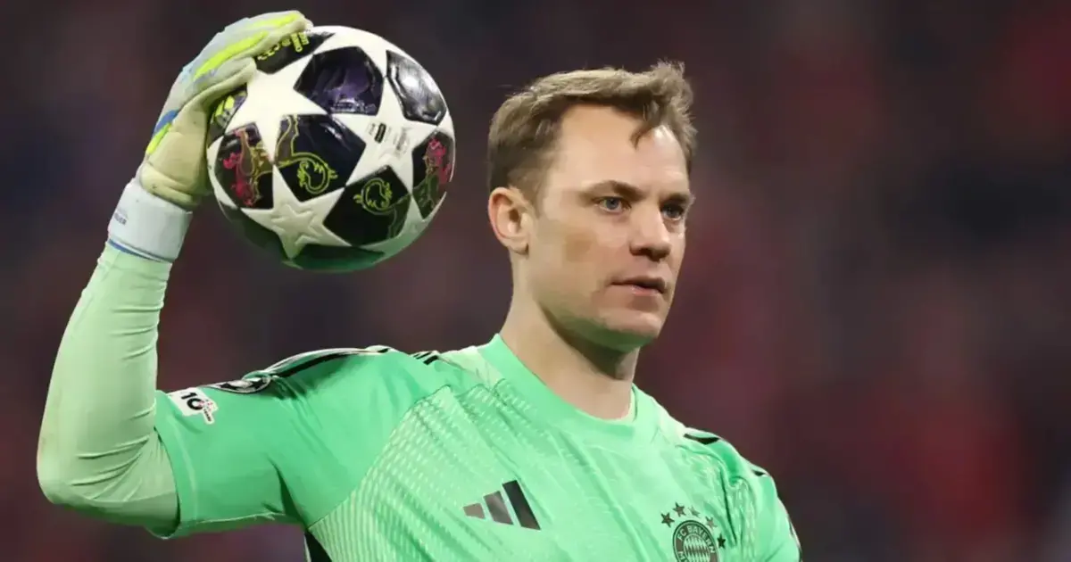 El histórico guardameta alemán durante un partido con el Bayern.