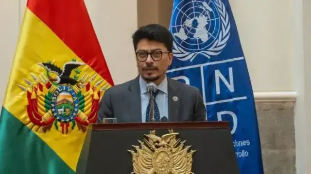El canciller de Bolivia, Fernando Aramayo.