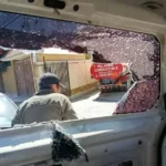 Violencia en bloqueos de La Paz deja periodistas heridos y retenidos