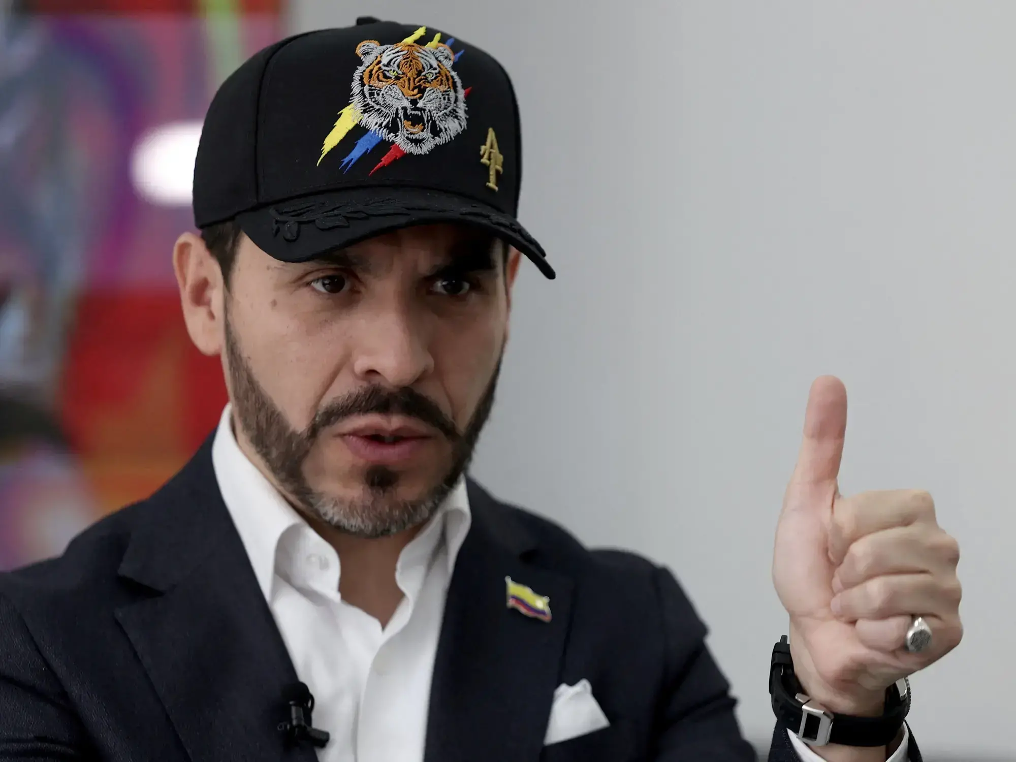 Abelardo de la Espriella, el candidato 'outsider' de la ultraderecha a la presidencia de Colombia.