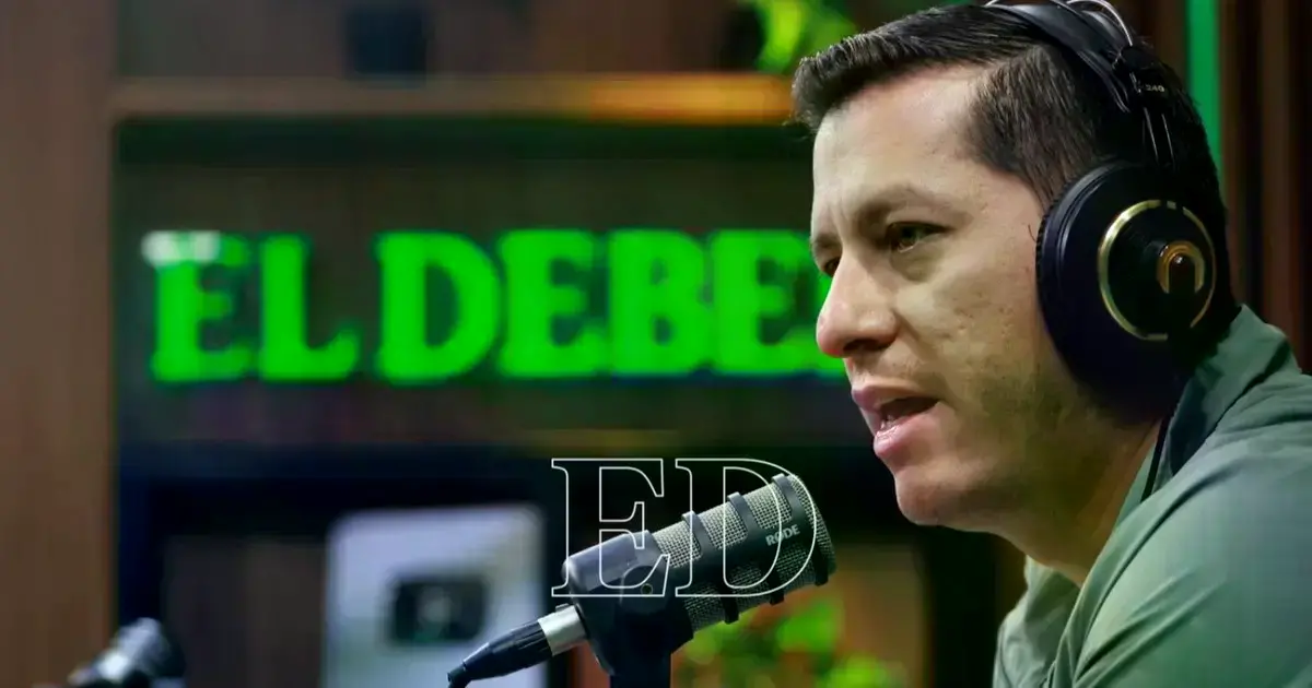 Alberto Vaca fue entrevistado por EL DEBER