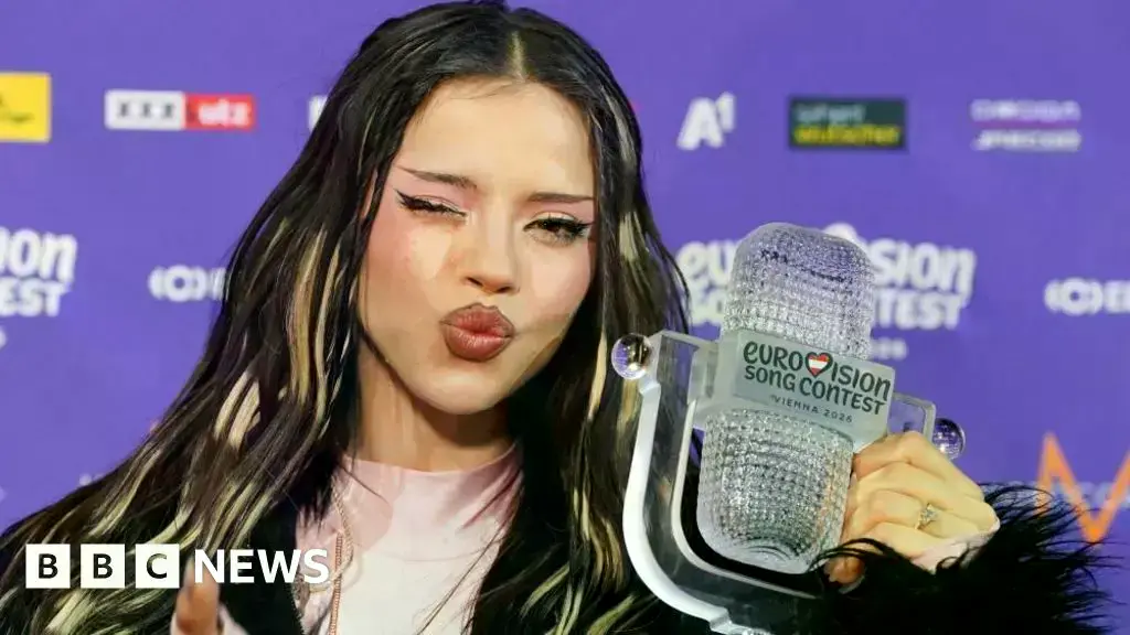 Dara durante su actuación en Eurovisión 2026
