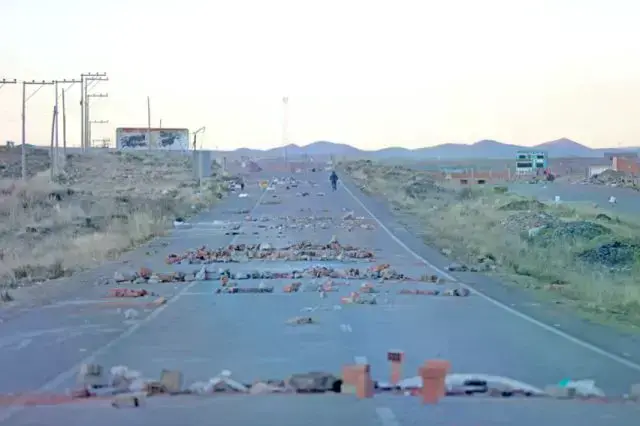 PROTESTAS. En lo que va del presente conflicto los sectores movilizados llegaron a instar 67 puntos de bloqueo en el país, de
