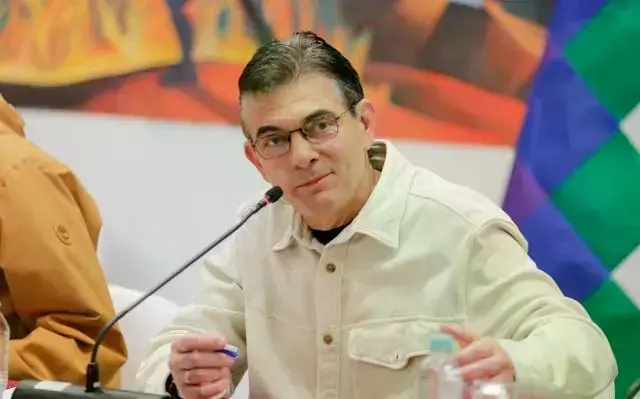 El presidente de Bolivia, Rodrigo Paz.
