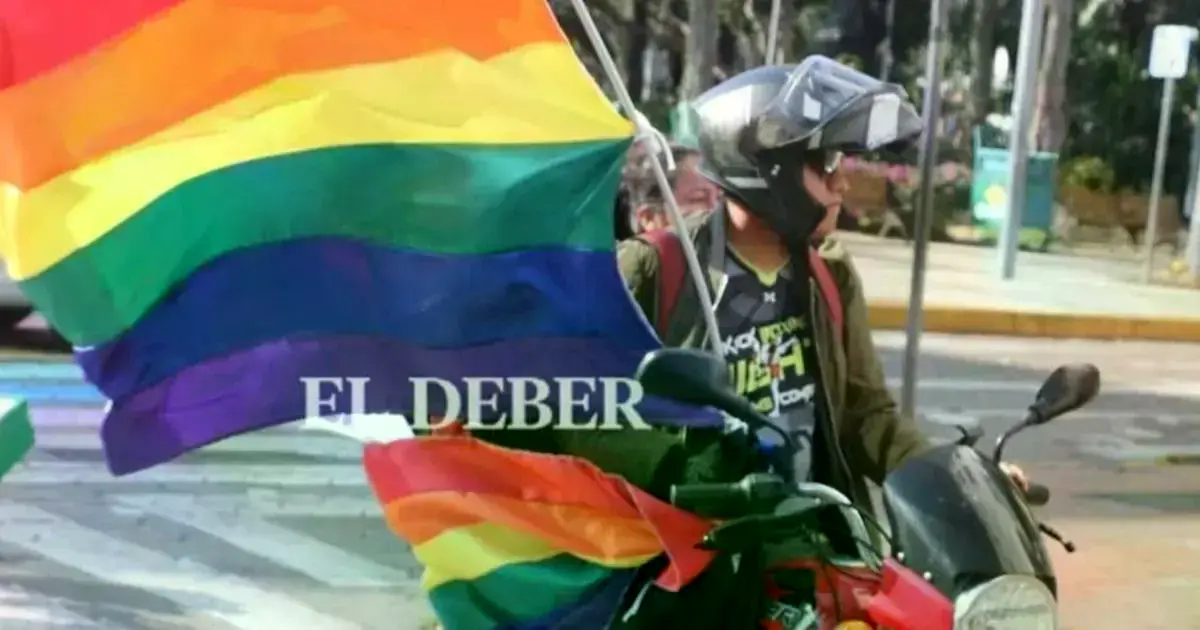 Imagen referencial del apoyo a la población Lgbti+