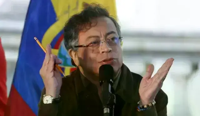 El presidente de Colombia, Gustavo Petro.
