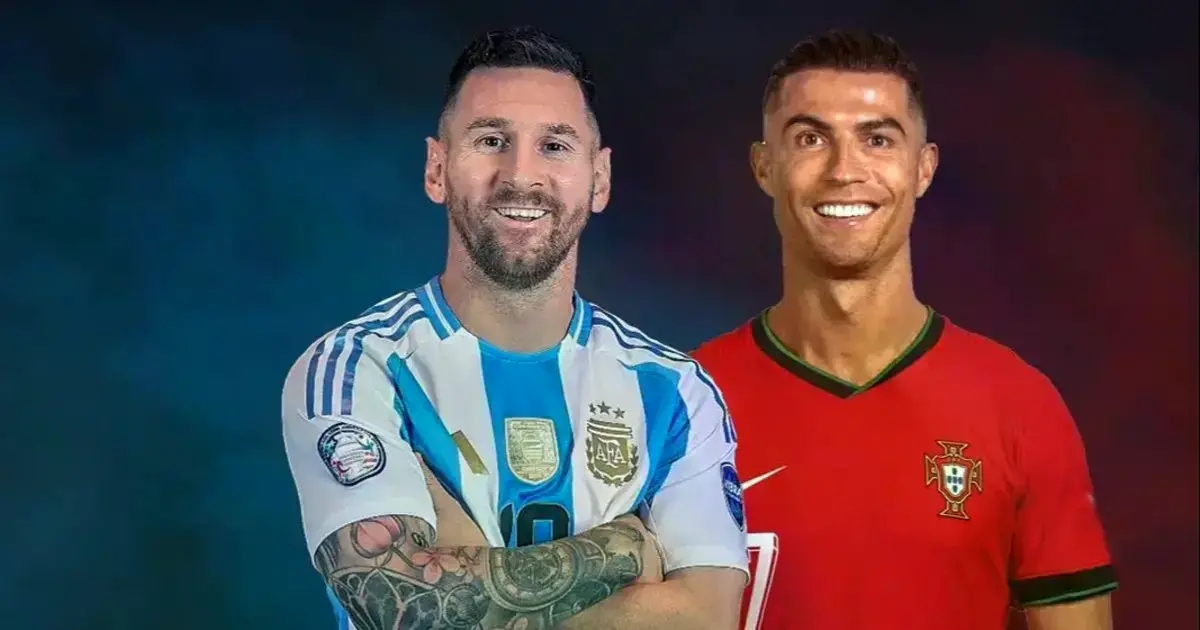 Lionel Messi y Cristiano Ronaldo