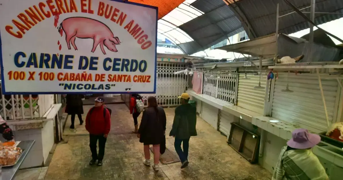 Así lucen los mercados en La Paz