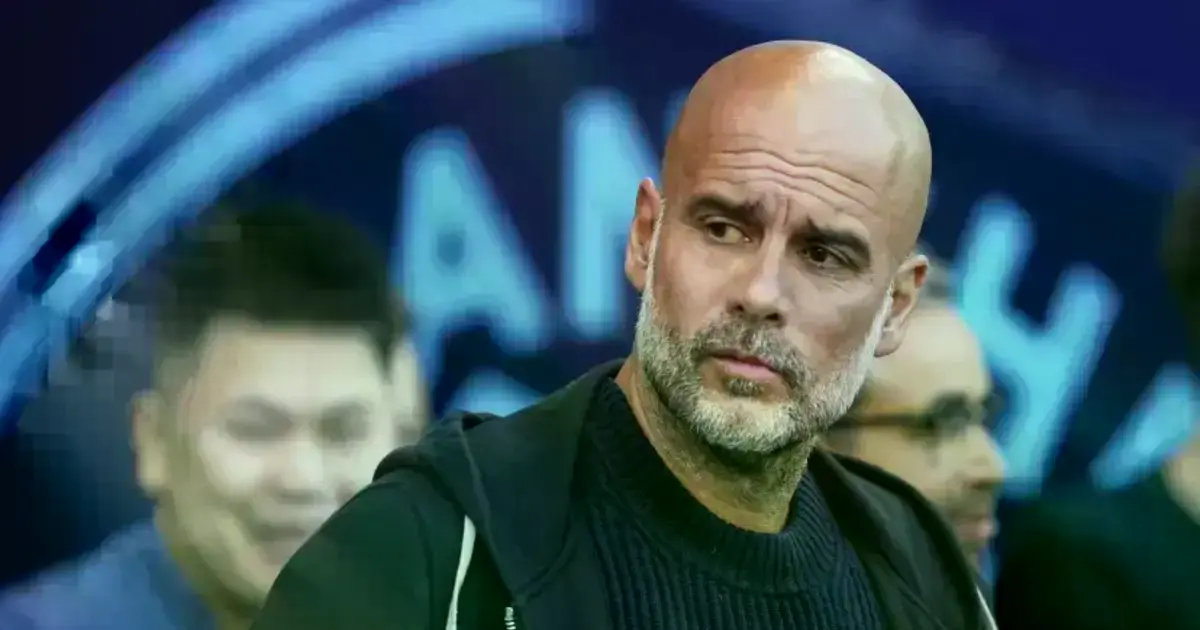 El DT español durante un partido con el City.