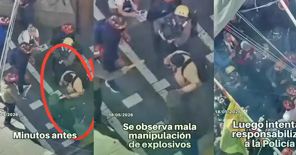 Minero herido por dinamita en protestas de La Paz; Gobierno culpa a manifestantes