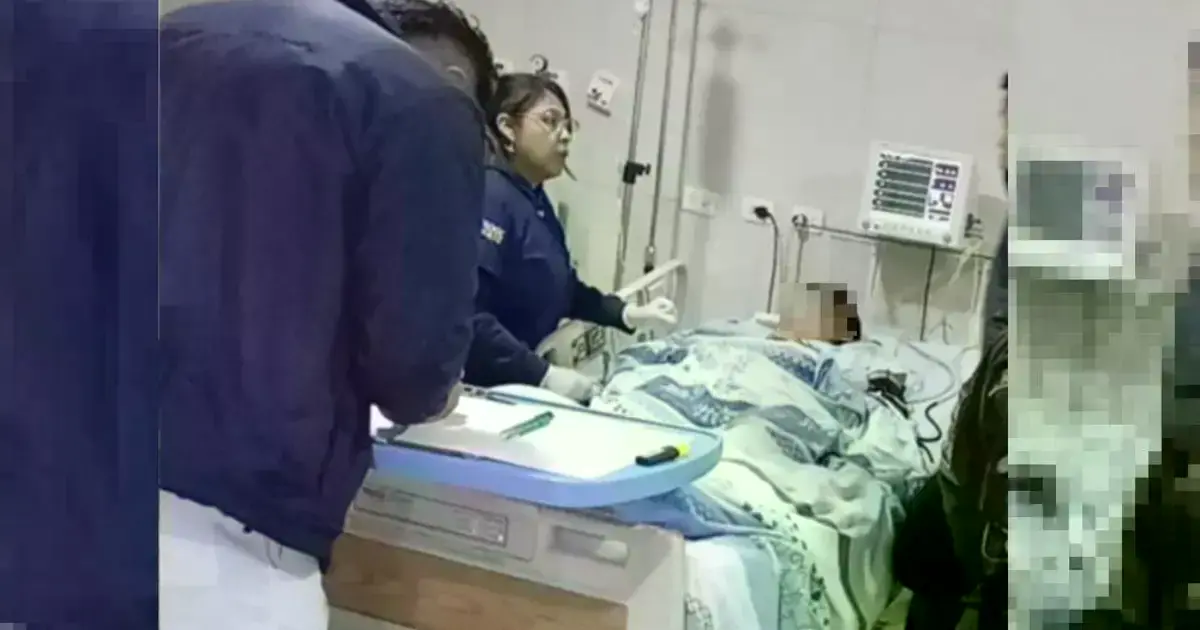 La mujer está internada en una clínica, mientras la Policía investiga el caso