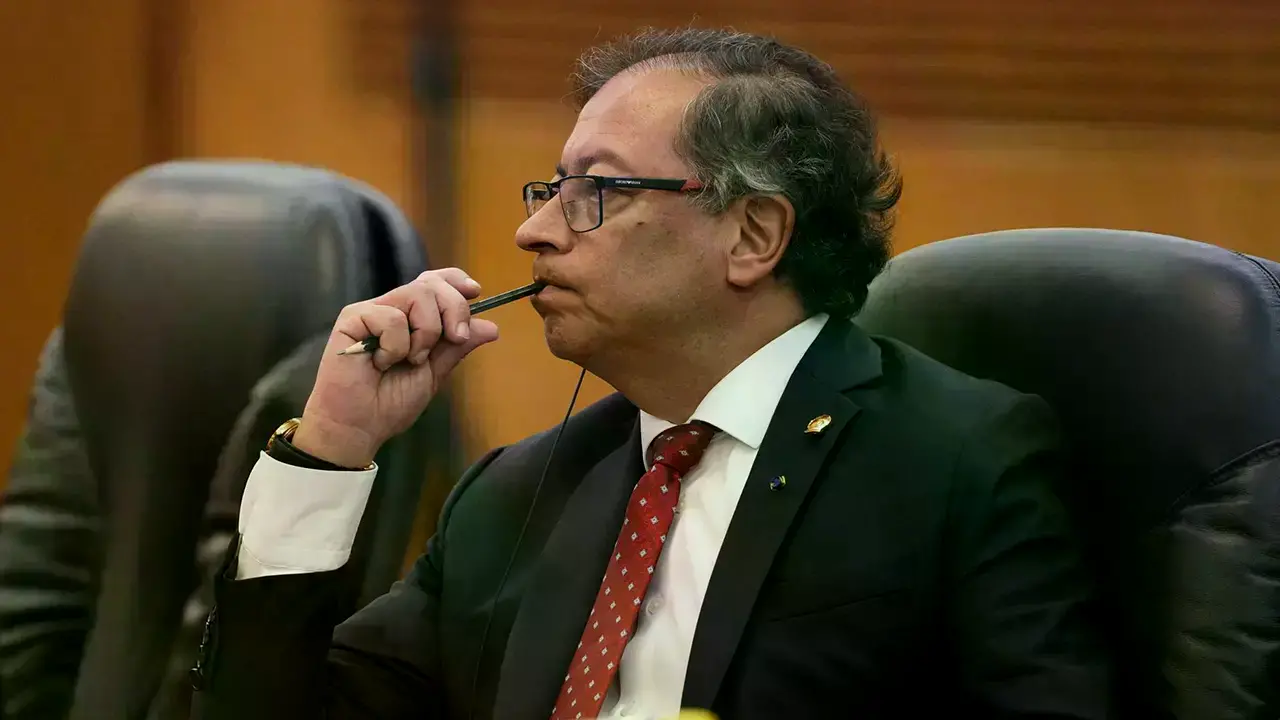 El presidente de Colombia, Gustavo Petro, en una actividad pasada.