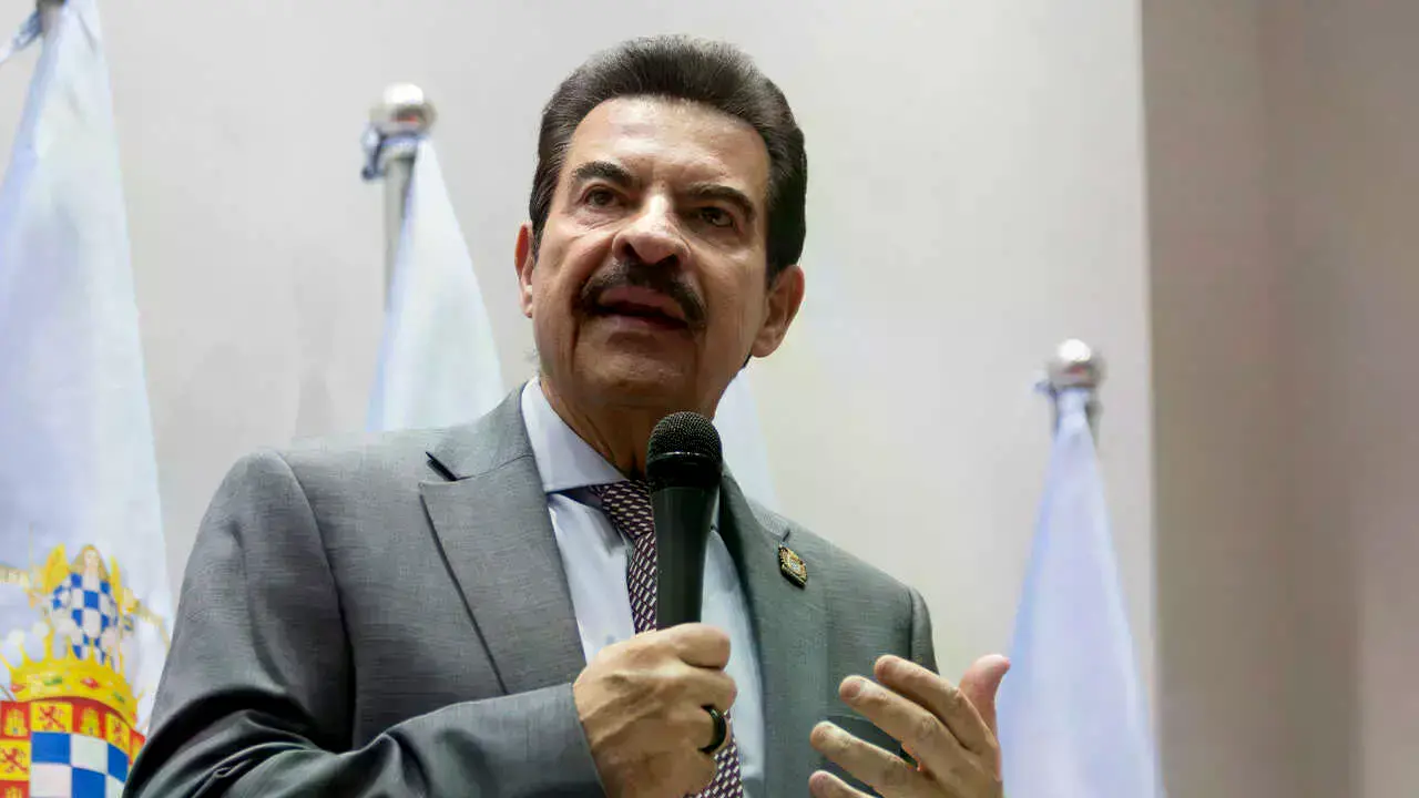 Manfred Reyes Villa, alcalde de Cochabamba.