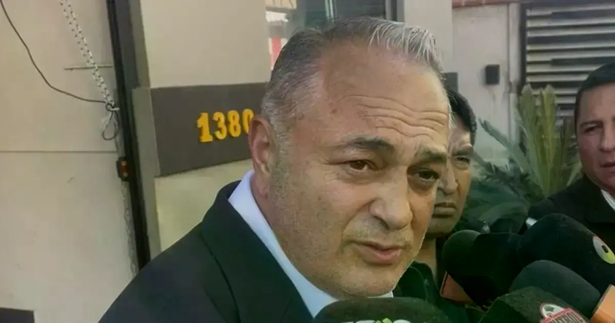 Fernando Costa, titular de la FBF, en el encuentro con los medios.
