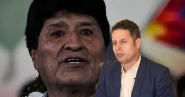 Evo Morales y Edmand Lara