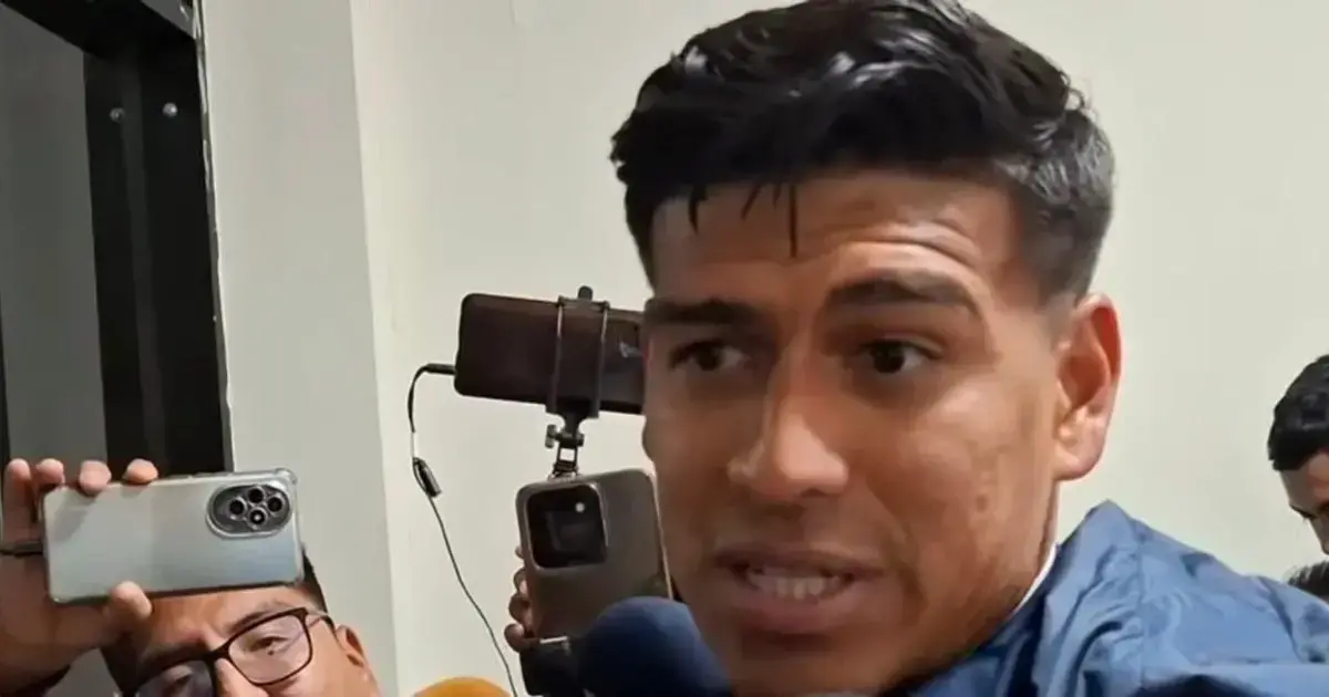 Xavier Arreaga, futbolista de Bolívar.