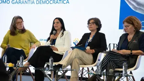 Sandra Verduguez participa en el evento internacional. Foto: Jubileo