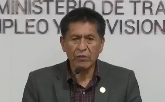Edgar Morales renunció al cargo de ministro de Trabajo.