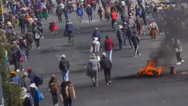 Protestas y bloqueos en carreteras del país.