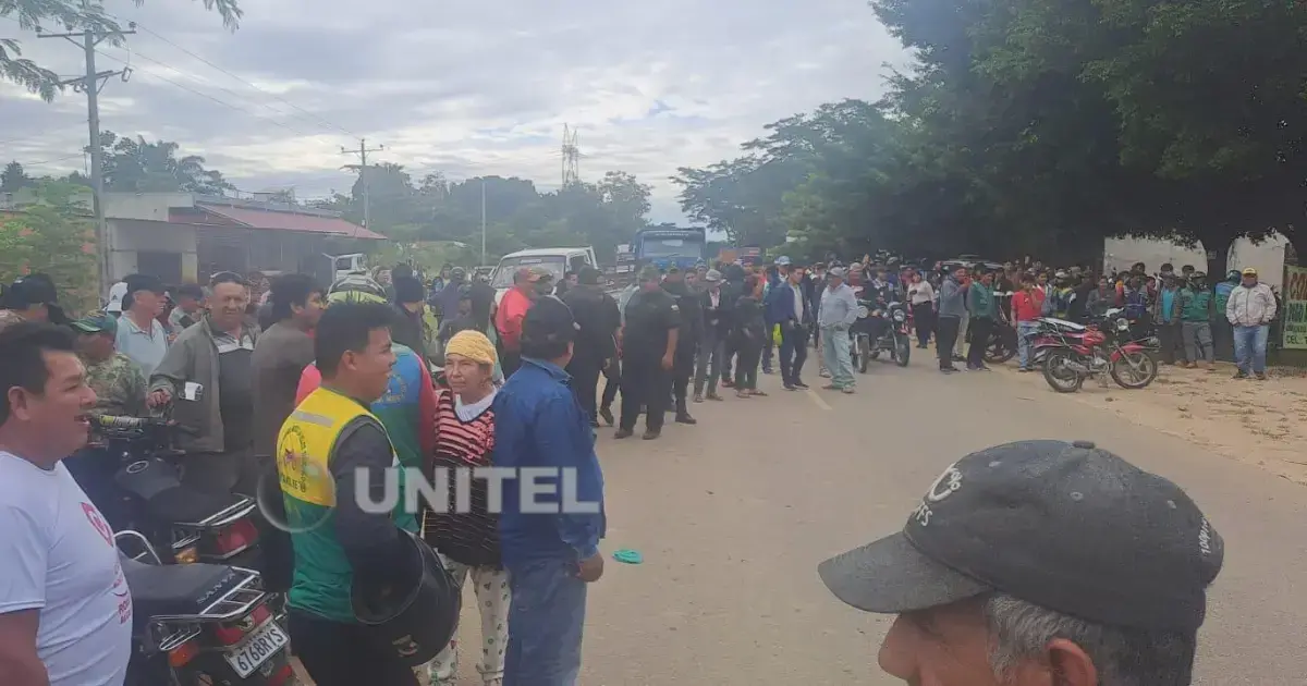 La población protestó después del accidente