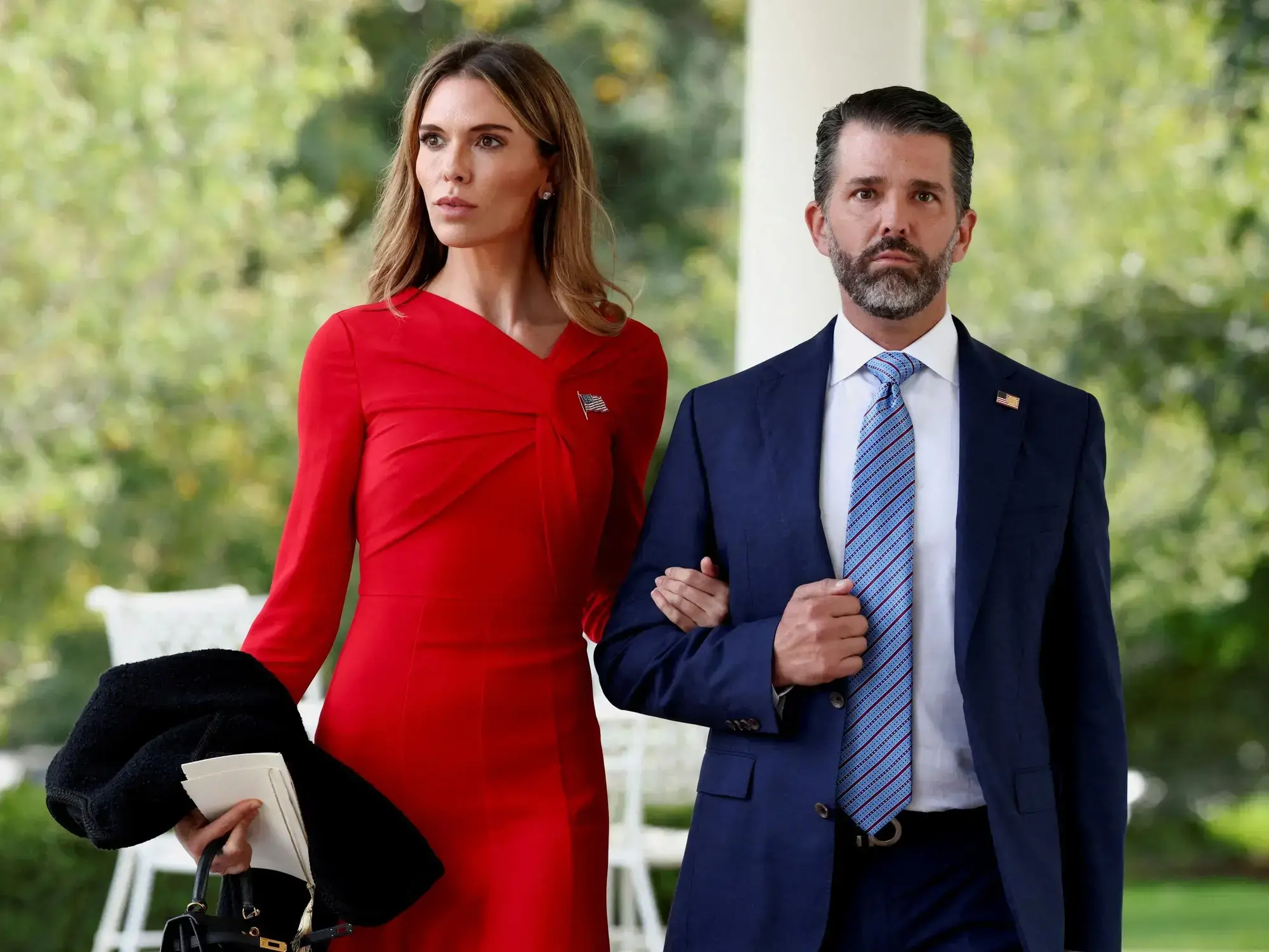 Donald Trump Jr. y Bettina Anderson se casarán este fin de semana en Bahamas.