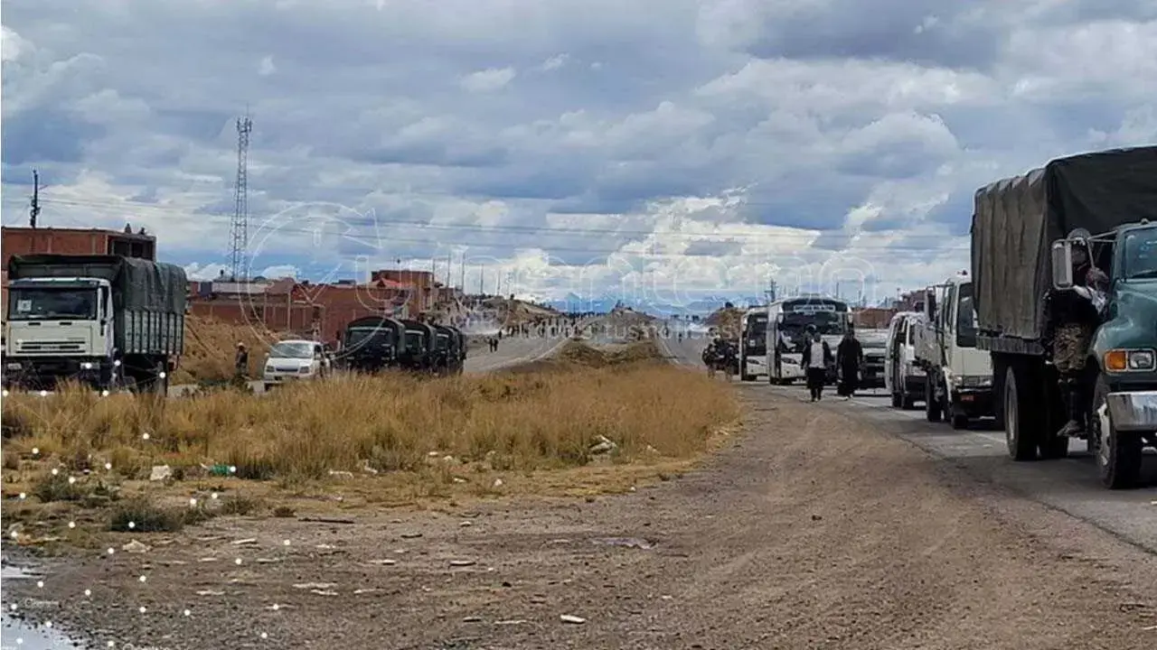 Imagen referencial de las zonas por las cuales atravesó el corredor humanitario.