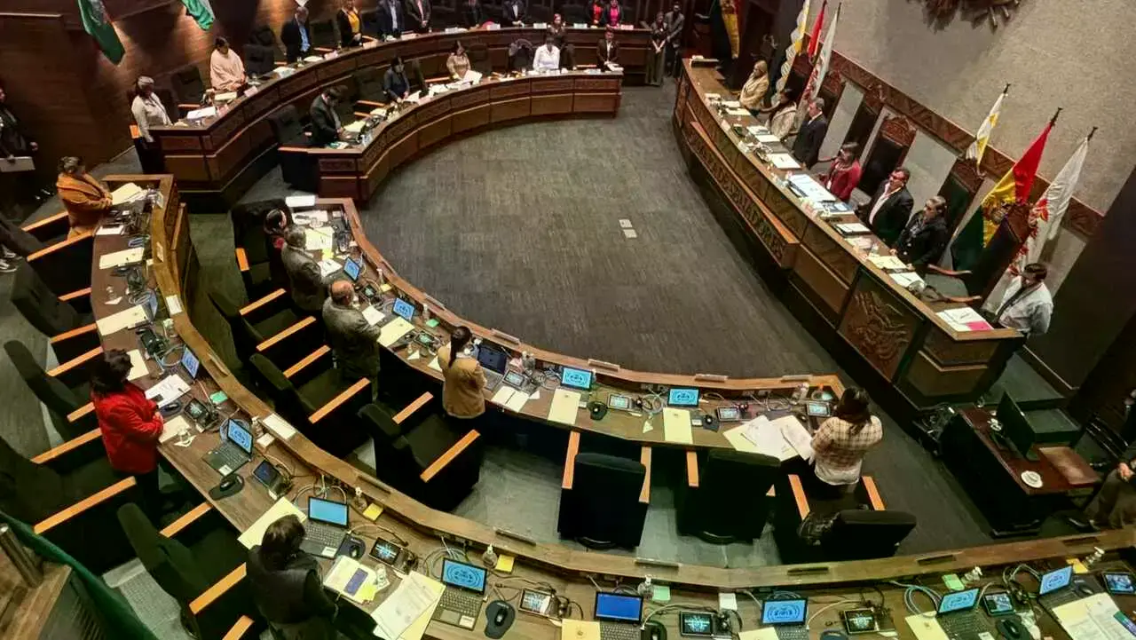 Fotografía de la Cámara de Senadores.