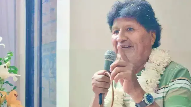 El expresidente Evo Morales.