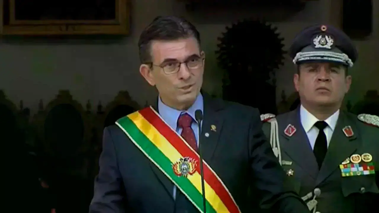Rodrigo Paz, presidente de Bolivia.