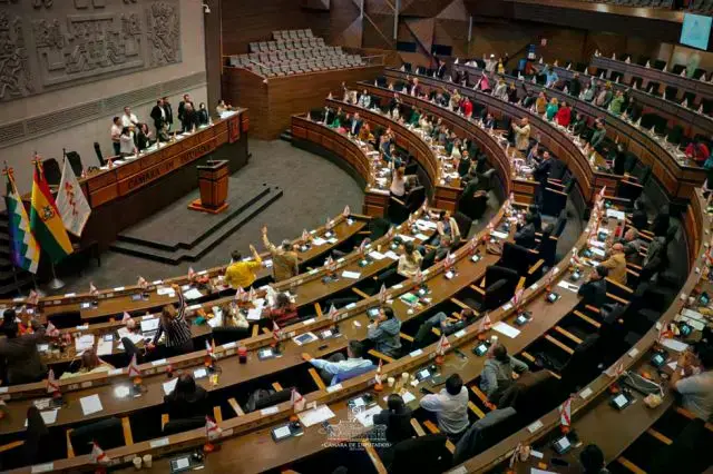 Una sesión reciente de la Cámara de Diputados.