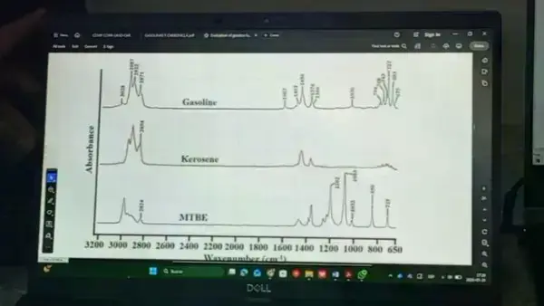 Captura de video del reportaje