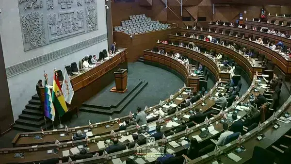 Sesión de la Cámara de Diputados. Foto: Internet