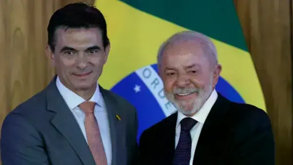 Los presidentes de Bolivia, Rodrigo Paz, y de Brasil, Luiz Inácio Lula da Silva. Foto. Archivo