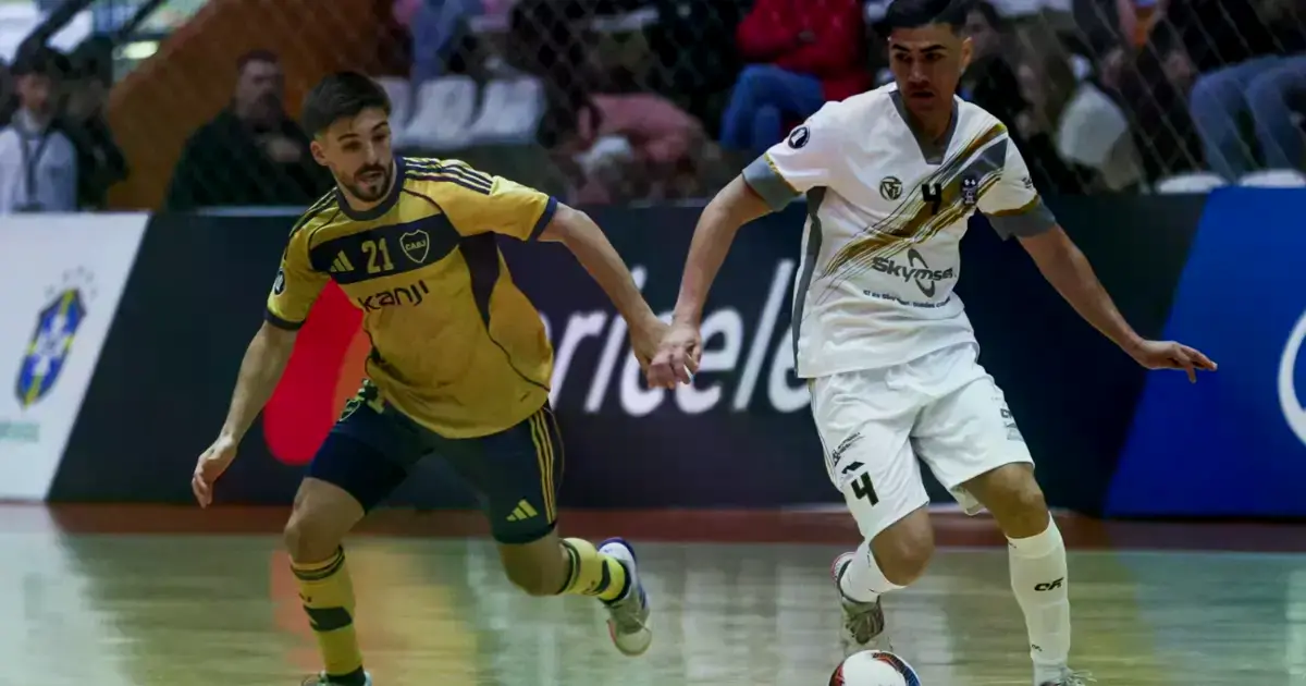 Fantasma MM debutó con derrota ante Boca Juniors en Libertadores Futsal.