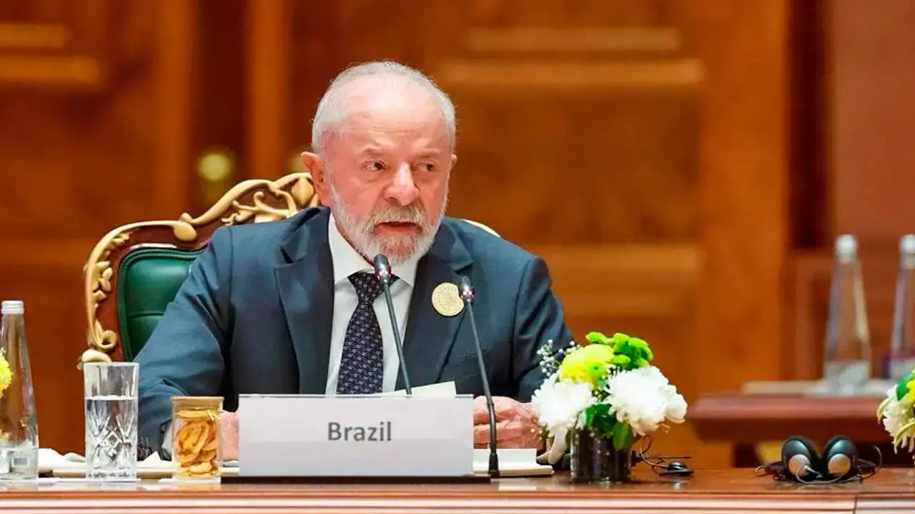 Luiz Inácio Lula Da Silva, presidente de Brasil.