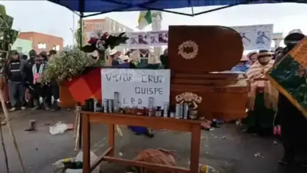 Captura de video del operativo en Vilaque
