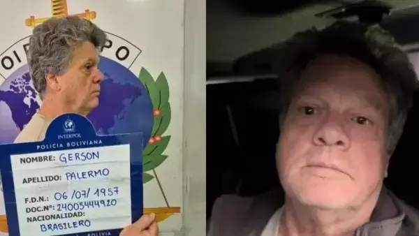 El brasileño arrestado en Santa Cruz Gerson Palermo
