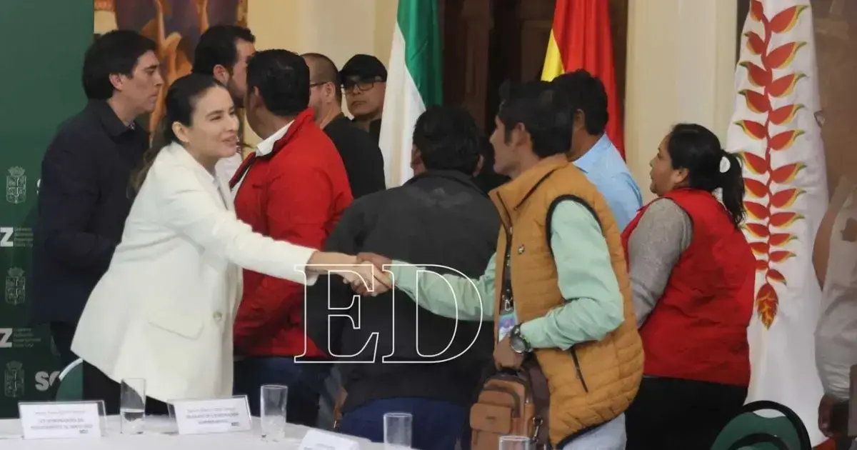 Reunión con sectores de San Julián
