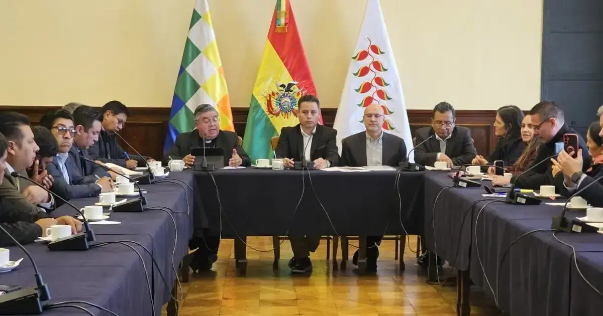 Reunión en la Vicepresidencia.