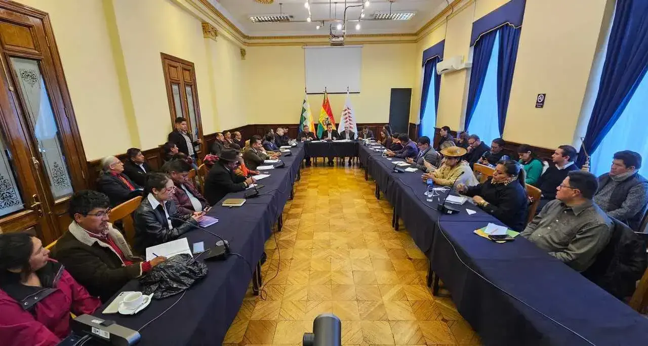 Distintos sectores participan de la Comisión de Diálogo.