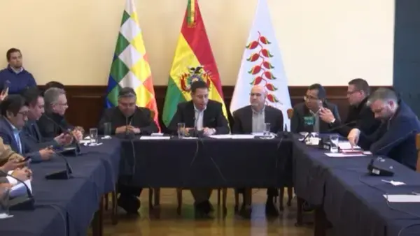 Reunión en la Vicepresidencia
