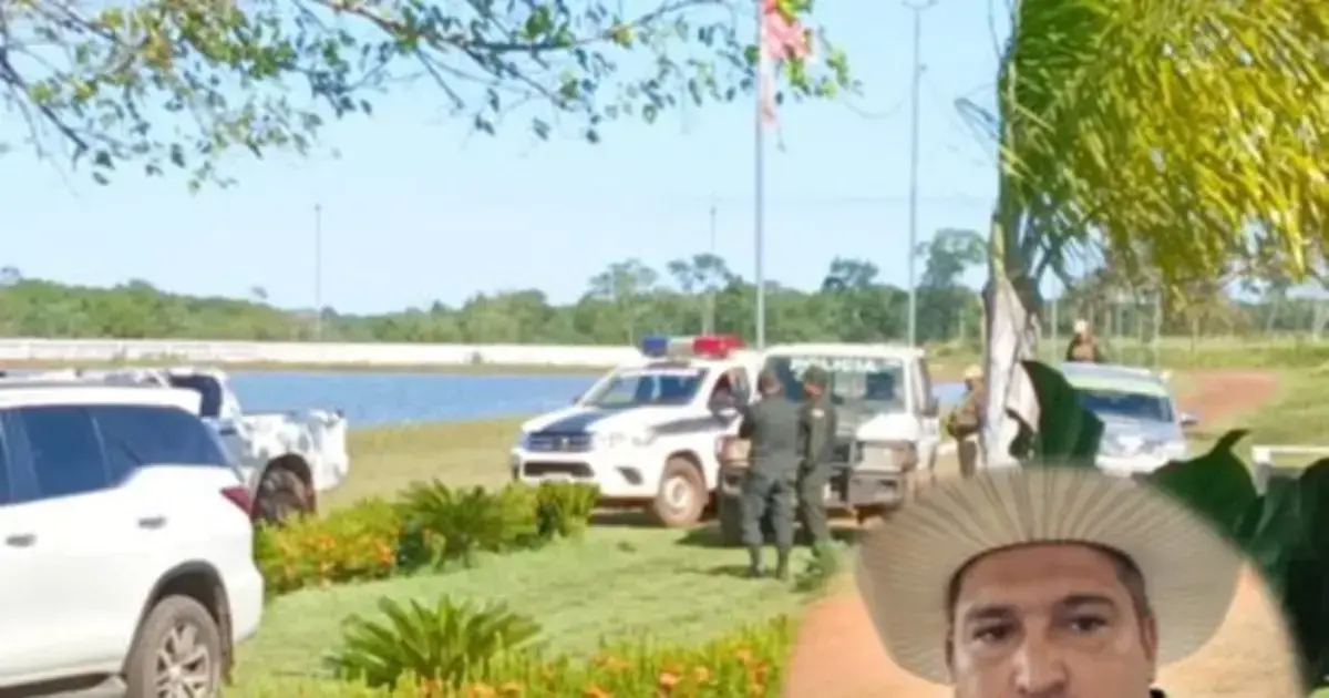 Policía llega a inspeccionar la escena del crimen en San Matías