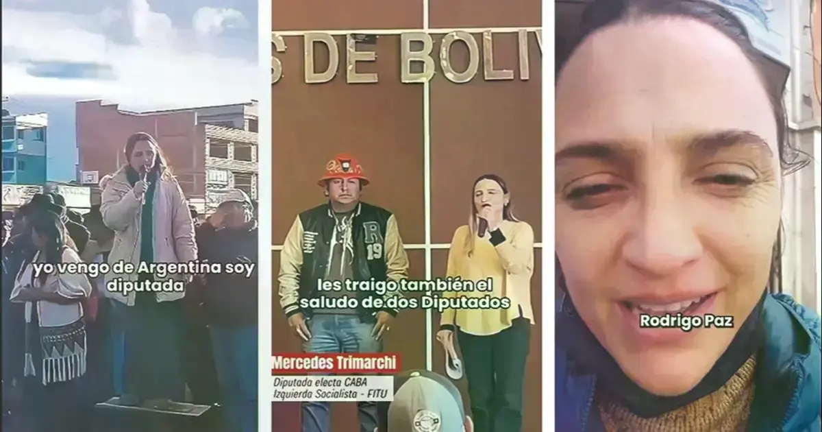 Bolivia acusa a exdiputada argentina de injerencia en mitin contra Paz