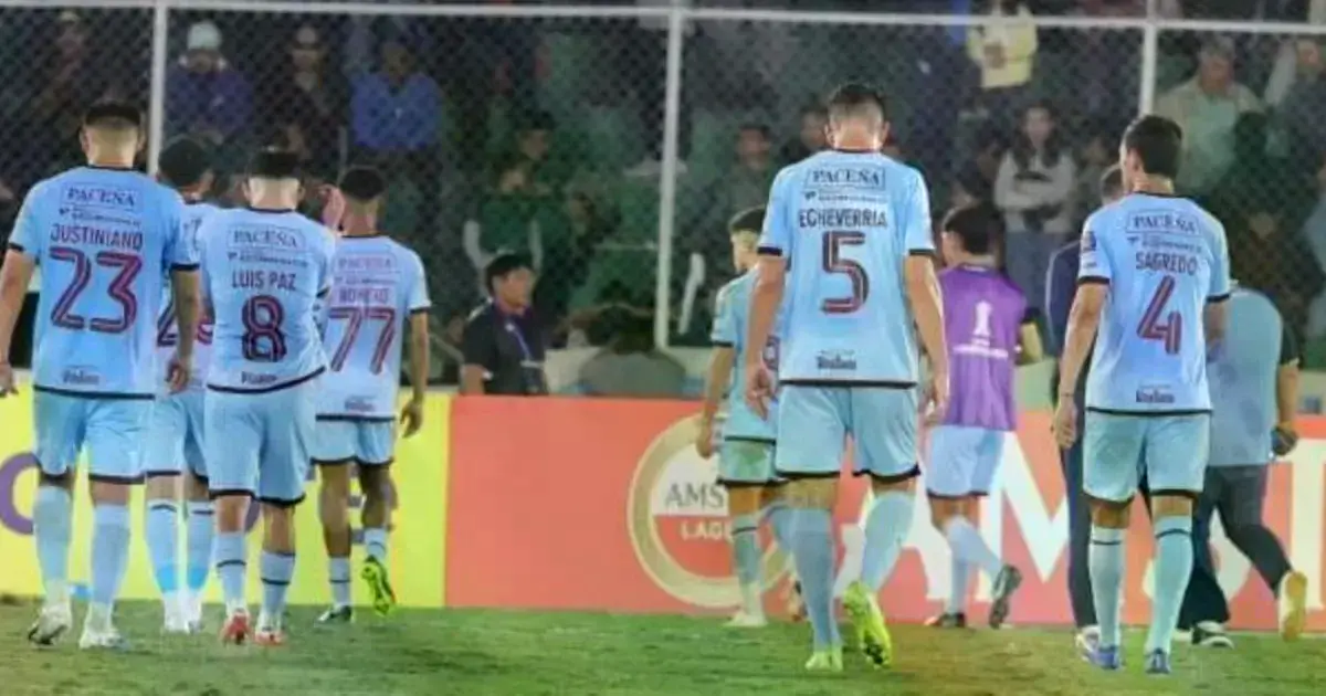 Los jugadores de Bolívar no estuvieron a la altura de una Copa Libertadores y quedaron una vez más eliminados.
