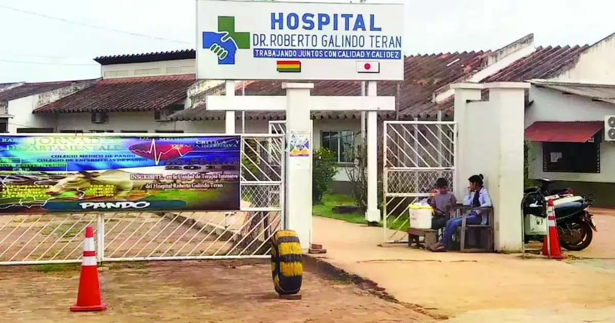 La víctima fue internada en el Hospital Roberto Galindo Terán